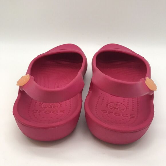 Crocs Jayna Slingback Flats Women's size 7 Fushia Pink Sandals Slip On Shoes - Picture 3 of 11